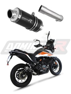 KTM 390 Adventure 2020 - 2024 kipufogó Dob GP1 BLACK + dB killer medium