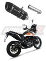 exhaust muffler DOMINATOR HP1 BLACK fits the motorcycle KTM 390 Adventure 2020   2023 6
