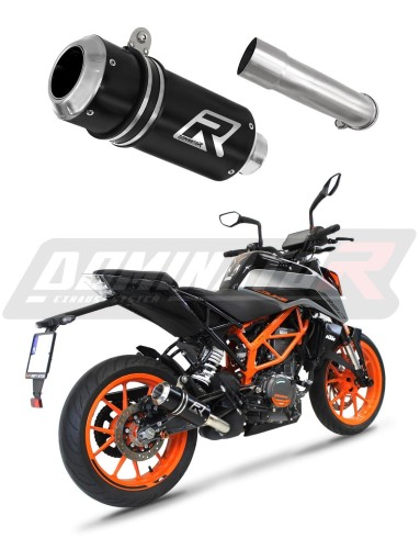 DOMINATOR GP FEKETE kipufogó dob KTM 390 Duke 2021 - 2023 motorkerékpárhoz 6