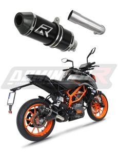 KTM 390 Duke 2021 - 2023 kipufogó Dob HP3 BLACK + dB killer medium