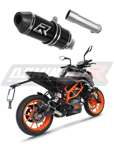 DOMINATOR HP3 FEKETE kipufogó dob KTM 390 Duke 2021 - 2023 motorkerékpárhoz 6