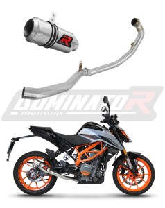 KTM 390 Duke 2021 - 2023 Teljes rendszer Kipufogócsonk GP dob + közepes dB killer
