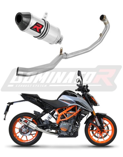 teljes DOMINATOR Full System HP3 kipufogórendszer dobbal, amely illeszkedik a KTM 390 Duke 2021 - 2023 motorkerékpárhoz 5