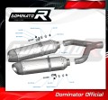 exhaust muffler DOMINATOR HP1 fits the motorcycle Aprilia SL 750 Shiver 2007   2016 2