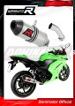 exhaust muffler DOMINATOR HP3 fits the motorcycle Kawasaki ZX250R 2008   2012