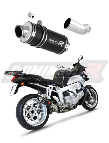 DOMINATOR GP1 FEKETE kipufogó dob BMW K1200R 2005 - 2009 motorkerékpárhoz 6