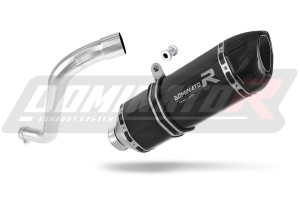 BMW F650ST kipufogó Dob HP1 BLACK + dB killer medium