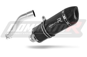 BMW F650 CS 2002 - 2005 kipufogó Dob HP1 BLACK + dB killer medium