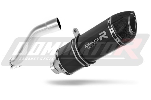 DOMINATOR HP1 FEKETE kipufogó dob BMW F650 CS 2002 - 2005 motorkerékpárhoz 2