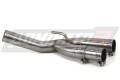 decat mid muffler DOMINATOR Mid Pipe fits the motorcycle S1000RR 2015   2016 5