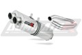 DOMINATOR Ovális kipufogó dob Honda CBR 1000F DUAL 1988 - 2000 motorkerékpárhoz 3