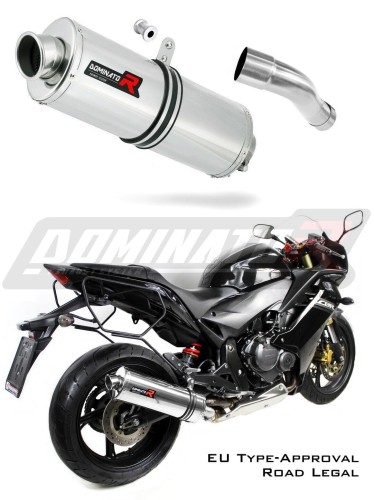 wydech tłumik DOMINATOR Homologowany Owalny pasujący do motocykla CBR 600 F 2011 - 2015 4