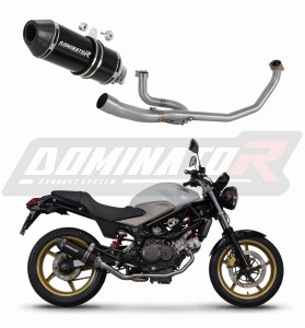 Honda VTR 250 2009 - 2015 Teljes rendszer Leömlő Kipufogó HP3 BLACK + dB killer