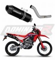 DOMINATOR MX2 FEKETE kipufogó dob Honda CRF 300L / Rally 2021 - 2023 motorkerékpárhoz 8