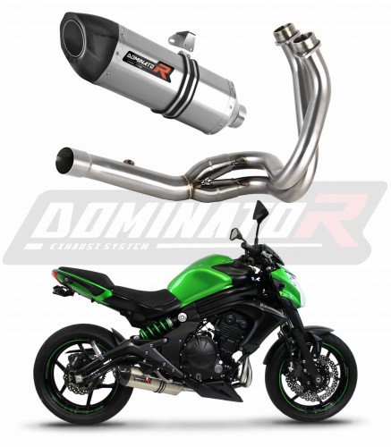 complete exhaust system with muffler DOMINATOR Full System HP5 fits the motorcycle ER 6 N / F 650 2012   2016 6