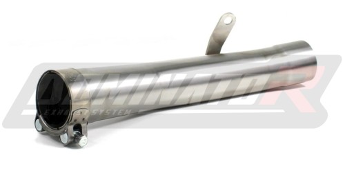 decat középső kipufogódob DOMINATOR Mid Pipe a ZX6R ZX636 2009 - 2024 motorkerékpárhoz 4