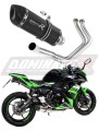 teljes kipufogórendszer DOMINATOR Full System HP1 FEKETE dobbal, amely illeszkedik a Kawasaki NINJA 650 2017 - 2022 motorkerékpárhoz 3
