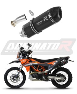KTM 690 SMC R 2021 - 2024 kipufogó HP1 BLACK dob + dB killer medium