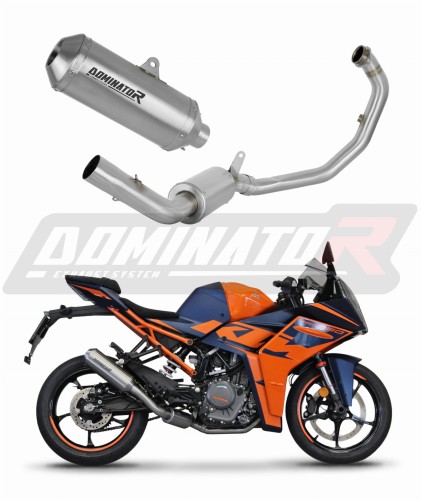 complete exhaust system with muffler DOMINATOR Full System OV G2 fits the motorcycle KTM RC 390 2022   2024 7