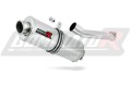 exhaust muffler DOMINATOR oval fits the motorcycle MuZ MZ SKORPION 660 1994   2003 4