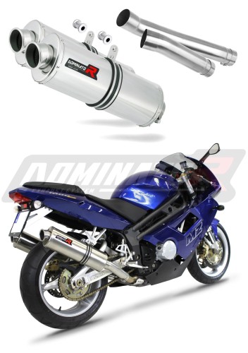 DOMINATOR Ovális kipufogó dob MuZ MZ 1000 S 2004 - 2007 motorkerékpárhoz 6