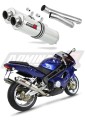 exhaust muffler DOMINATOR ROUND fits the motorcycle MuZ MZ 1000 S 2004   2007 6