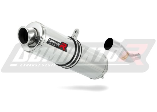 wydech tłumik DOMINATOR Okrągły pasujący do motocykla Piaggio X9 125 2000 - 2009 3
