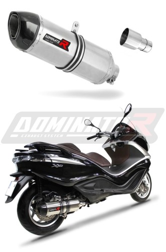 exhaust muffler DOMINATOR HP1 fits the motorcycle Piaggio X10 125 2012   2016 5