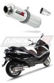 DOMINATOR kerek kipufogó dob Piaggio X10 125 2012 - 2016 motorkerékpárhoz 5