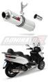 exhaust muffler DOMINATOR ROUND fits the motorcycle Piaggio MP3 500 2008   2022 5