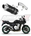 exhaust muffler DOMINATOR GP1 BLACK fits the motorcycle Suzuki GSF 1250 N / S BANDIT 2007   2016 6