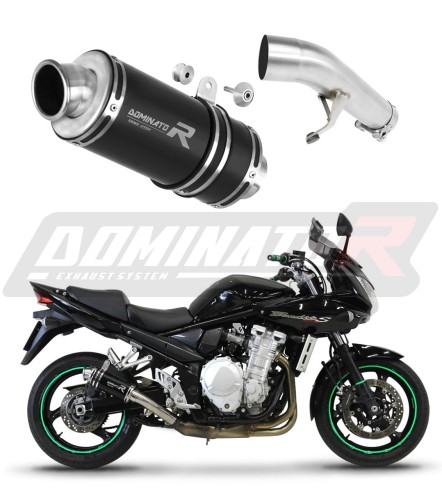 DOMINATOR GP1 FEKETE kipufogó dob, amely illeszkedik a Suzuki GSF 1250 N / S BANDIT 2007 - 2016 motorkerékpárhoz 6