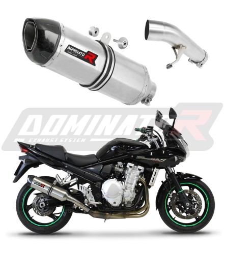 exhaust muffler DOMINATOR HP1 fits the motorcycle Suzuki GSF 1250 N / S BANDIT 2007   2016 6