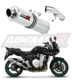 exhaust muffler DOMINATOR ROUND fits the motorcycle Suzuki GSF 1250 N / S BANDIT 2007   2016 6