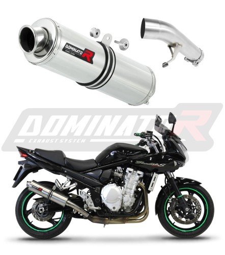 exhaust muffler DOMINATOR ROUND fits the motorcycle Suzuki GSF 1250 N / S BANDIT 2007   2016 6