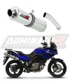 exhaust muffler DOMINATOR ROUND fits the motorcycle Suzuki DL 650 V Strom 2004   2006 6