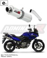 DOMINATOR Homológ ROUND kipufogó dob Suzuki DL 650 V-STROM 2004 - 2006 motorkerékpárhoz 6