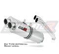 DOMINATOR Homologált Ovális kipufogó dob a DL 1000 V-STROM 2002 - 2012 motorkerékpárhoz 3