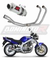 teljes DOMINATOR Full System GP1 kipufogórendszer kipufogódobbal a Suzuki GS 500E 1989 - 2009 motorkerékpárhoz 7