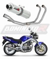 teljes DOMINATOR kipufogórendszer kerek hangtompítóval Suzuki GS 500E 1989 motorkerékpárhoz