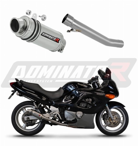 DOMINATOR GP1 kipufogó dob, amely illeszkedik a Suzuki GSXF 600 1998 - 2006 motorkerékpárhoz 6