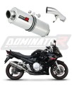 DOMINATOR Ovális kipufogó dob Suzuki GSXF 650 2007 - 2016 motorkerékpárhoz 6