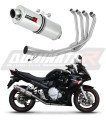 teljes kipufogórendszer DOMINATOR ovális dobbal a Suzuki GSXF 650 2007 - 2016 motorkerékpárhoz 7