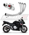 complete exhaust system with muffler DOMINATOR Full System GP1 fits the motorcycle Suzuki GSXF 650 2007   2016 7
