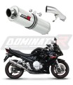 DOMINATOR kerek kipufogó dob Suzuki GSXF 650 2007 - 2016 motorkerékpárhoz 6