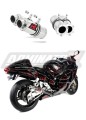 DOMINATOR GP1 kipufogó dob, amely illeszkedik a Suzuki GSXR 1300 Hayabusa 1999 - 2007 motorkerékpárhoz 6