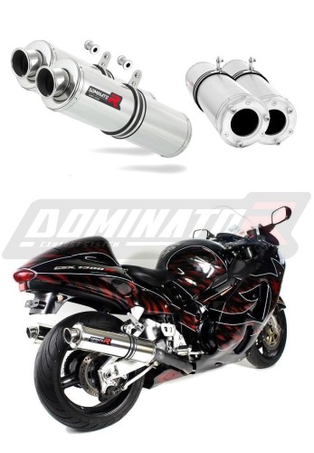 DOMINATOR Kerek kipufogó dob Suzuki GSXR 1300 Hayabusa motorkerékpárhoz 1999 - 2007 6