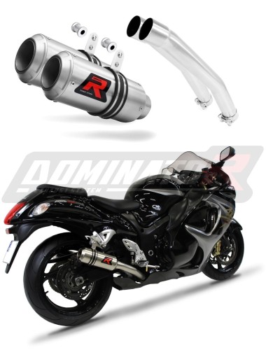 DOMINATOR GP kipufogó dob Suzuki GSXR 1300 Hayabusa 2008 - 2019 motorkerékpárhoz 6