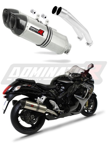 DOMINATOR HP1 kipufogó dob Suzuki GSXR 1300 Hayabusa motorkerékpárhoz 2008 - 2019 6
