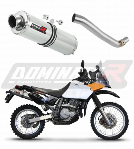 DOMINATOR kerek kipufogó dob, amely illeszkedik a Suzuki DR 650SE 1997 - 2009 motorkerékpárhoz 6